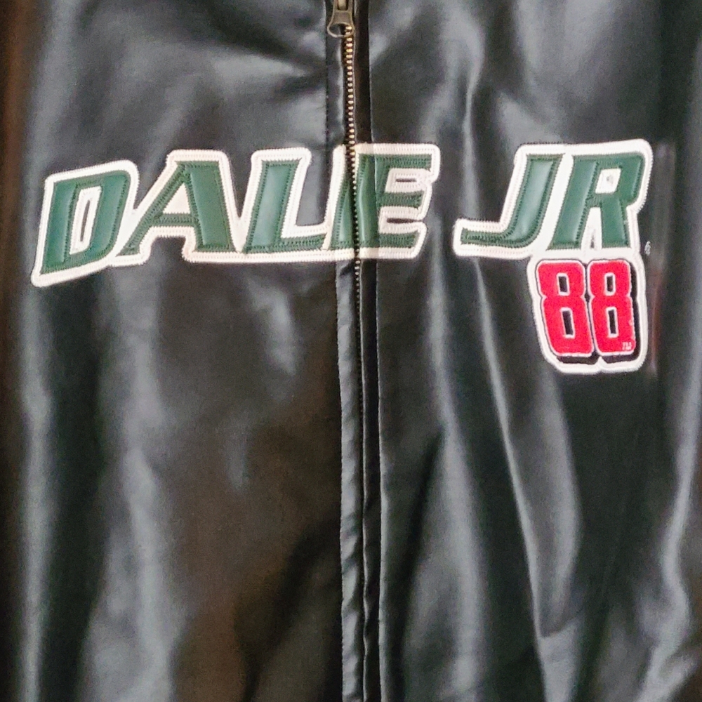 Dale Jr 88 black & green Amp jacket 2XL - Picture 2 of 8